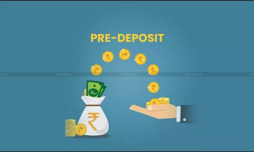 Inadvertent Non-Compliance of Pre-Deposit Condition: Madras HC Restores GST Appeal on conditions [Read Order]