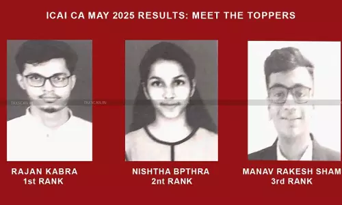 ICAI CA May 2025 Results: Ranjan Kabra Secures 1st Rank in CA Final ICAI CA May 2025 Results: Ranjan Kabra Secures 1st Rank in CA Final