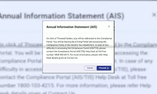 Found Error in Your AIS? Income Tax Dept Notifies to Submit Feedback Directly on Portal Found Error in Your AIS? Income Tax Dept Notifies to Submit Feedback Directly on Portal