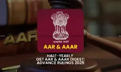 Half-Yearly GST AAR & AAAR Digest: Advance Rulings 2025 [Read Order]
