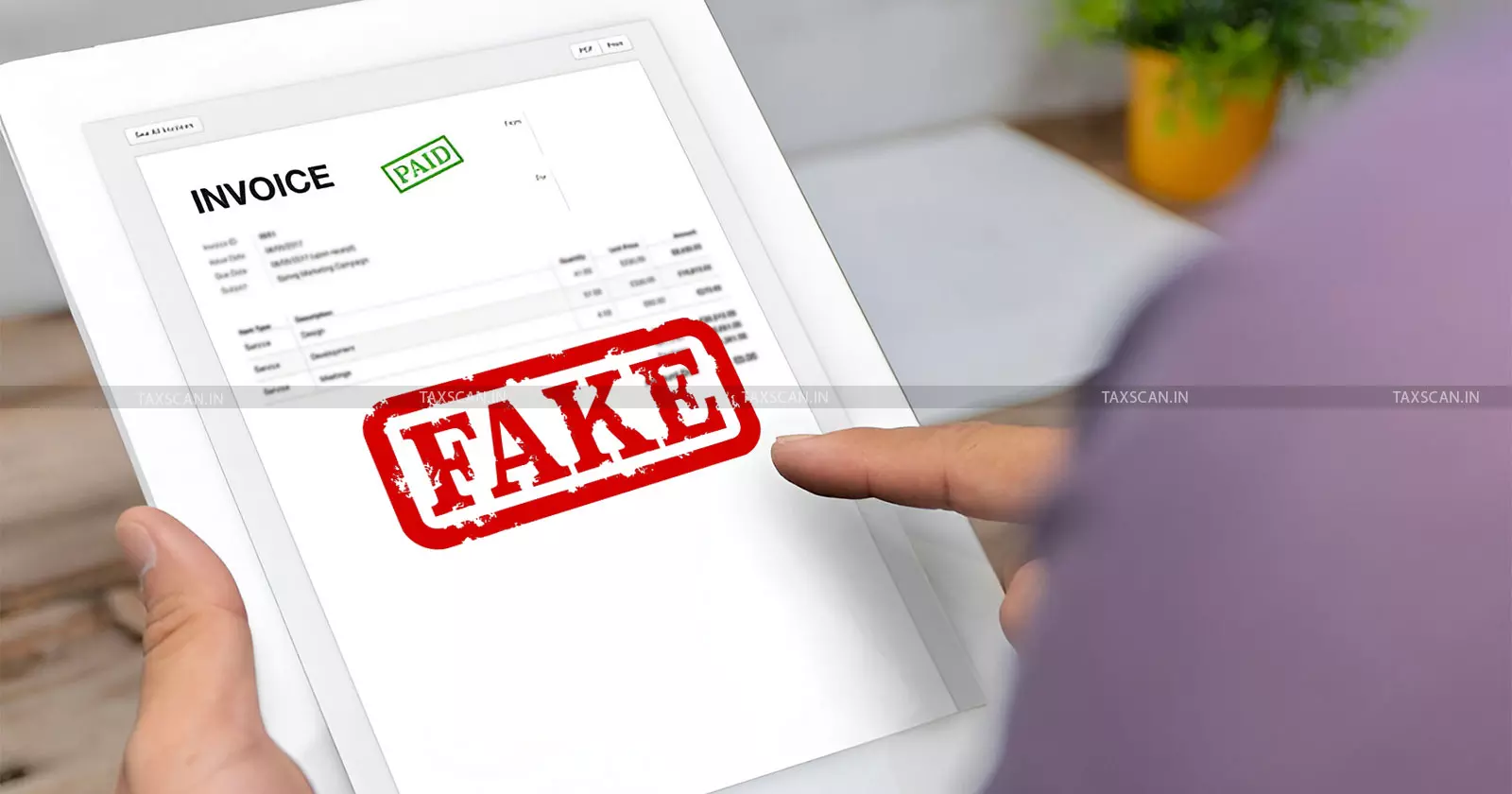 fake - invoice - Taxscan fake - invoice - Taxscan