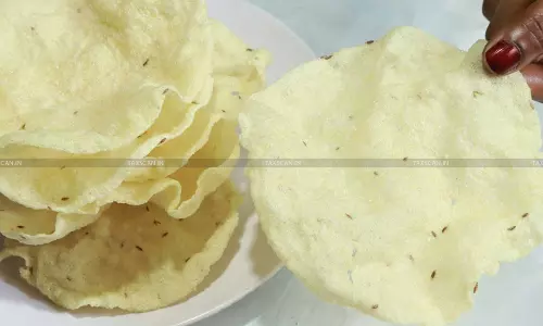 Maida Pappad is ‘Snack Pellet’,  Applies 5% GST Due to Extrusion Process, rules AAR [Read Order]