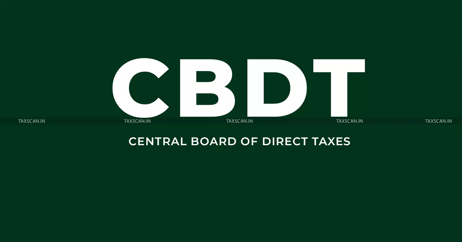 CBDT amends Income Tax Rules to Include ‘Block Period’ in Demand Notice Format