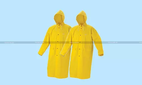PVC Raincoats Classified as Plastic Articles Not Textiles, Attract 18% GST: AAR [Read Order]