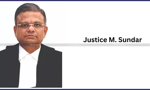 Justice M. Sundar Appointed Chief Justice of Manipur High Court [Read Notification]