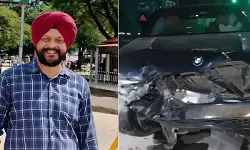 Finance Ministry Deputy Secretary Navjot Singh Dies in BMW Crash Finance Ministry Deputy Secretary Navjot Singh Dies in BMW Crash