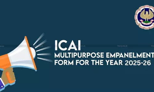 ICAI extends Submission Date of Multipurpose Empanelment Form: Know Last Date ICAI extends Submission Date of Multipurpose Empanelment Form: Know Last Date