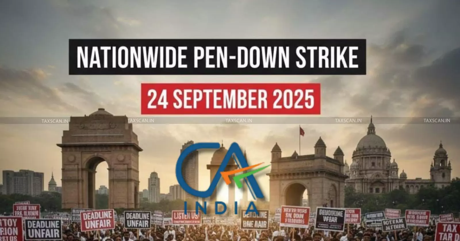 [BREAKING] Tax Professionals in Protest! CA Members to Hold Peaceful Protest at ICAI ITO Today