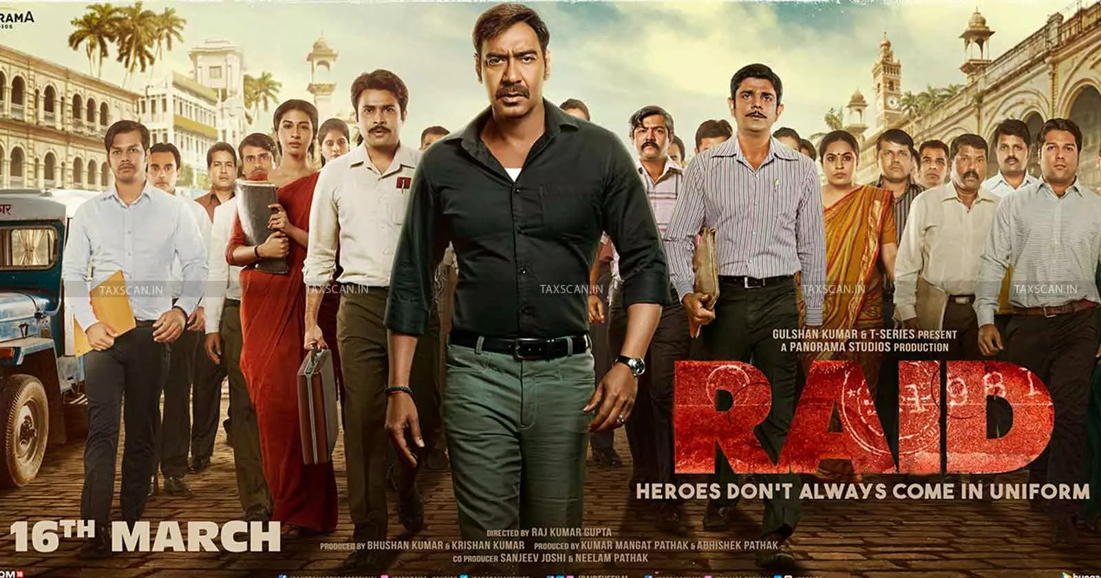 Income tax raid - Ajay Devgn Raid movie - Indian tax raid