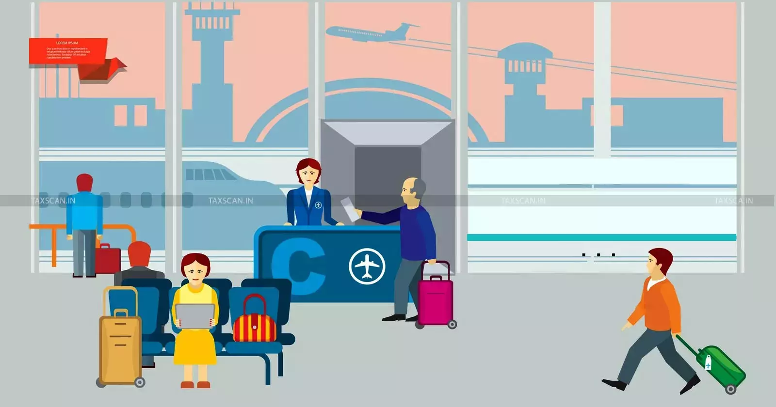 Passenger Service Fee - Service tax on PSF -Airport Authority of India - CESTAT Chandigarh - Austrian Airlines - Airport services tax