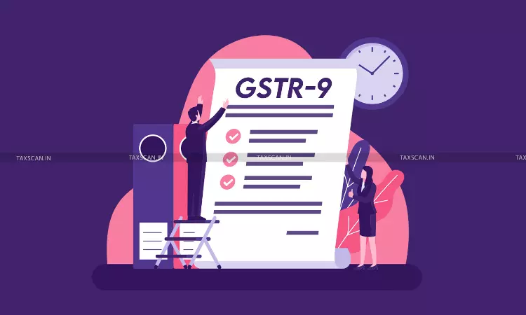 GSTR-9 Annual Return GSTR-9 Annual Return