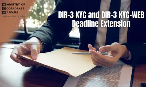 [Breaking] MCA Extends Deadline for Filing DIR-3 KYC and DIR-3 KYC-WEB Without Fee Till Oct 31, 2025 [Read Circular]