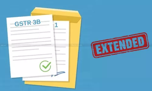 ICAI President writes to CBIC Chairman, asks for GSTR-3B Due Date Extension in View of Diwali Season ICAI President writes to CBIC Chairman, asks for GSTR-3B Due Date Extension in View of Diwali Season