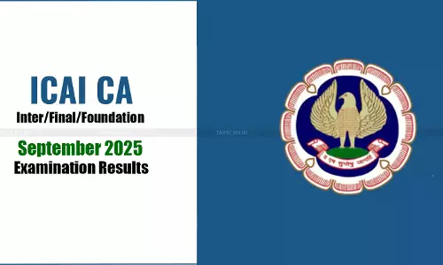 ICAI, CA, ICAI declares, Examination Results