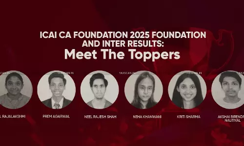 ICAI CA September 2025 Results -  Toppers CA Foundation Inter - taxscan