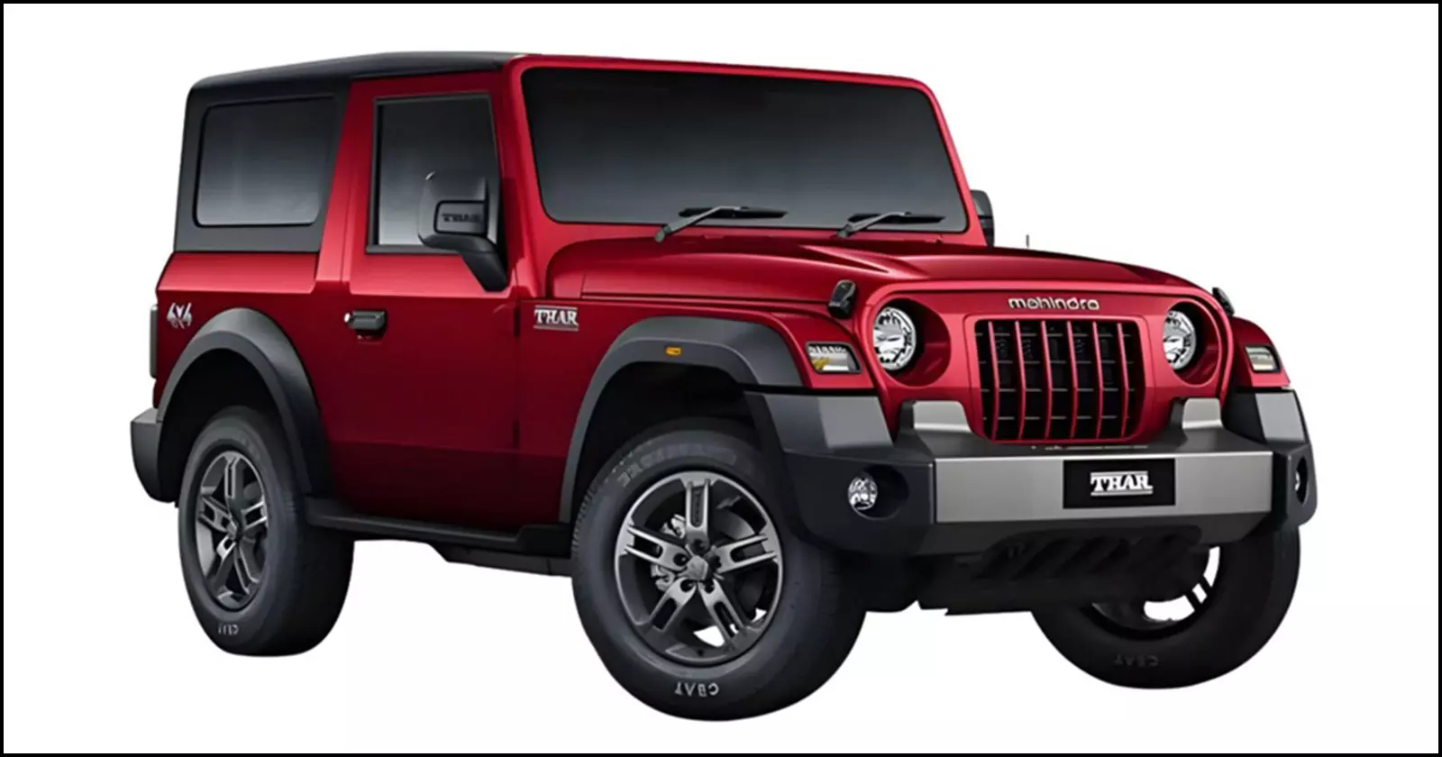 Mahindra Thar- suv - Taxscan