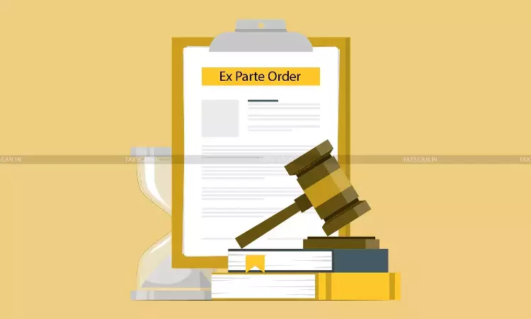 Ex-Parte Order
