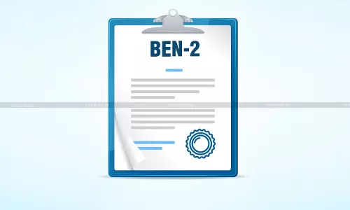 No Penalty for Non-Filing of BEN-2 No Penalty for Non-Filing of BEN-2