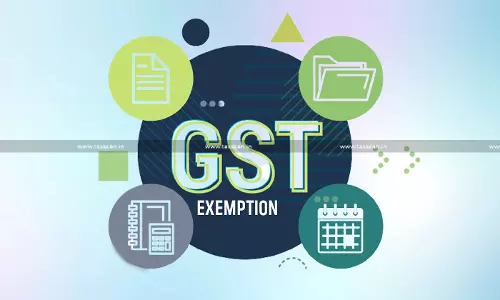 GST Exemption on Pure Services GST Exemption on Pure Services