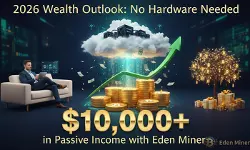 Passive Income -  Eden Miner - Cloud mining - Taxscan
