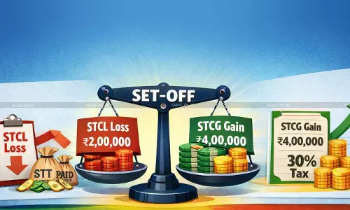 STT-Paid STCL Set-Off allowed against 30% STCG Despite 15% Rate: ITAT Quashes Denial [Read Order]
