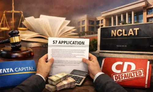 Threshold Defence on Defaulted Instalment Fails: NCLAT Upholds S7 Application of Tata Capital Against CD [Read Order]