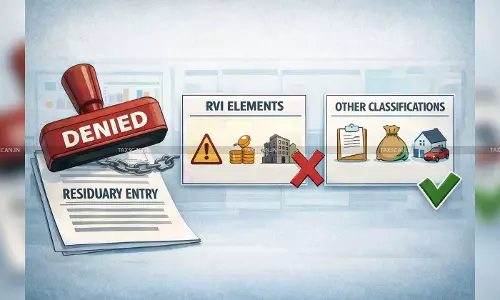 Residuary Entry Cannot be Applied to RVI Elements without Excluding Other Classifications: CESTAT [Read Order]