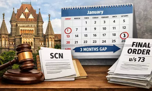Mandatory Three Month Gap Required between SCN and Final Order u/s 73 of GST Act: Bombay HC [Read Order]