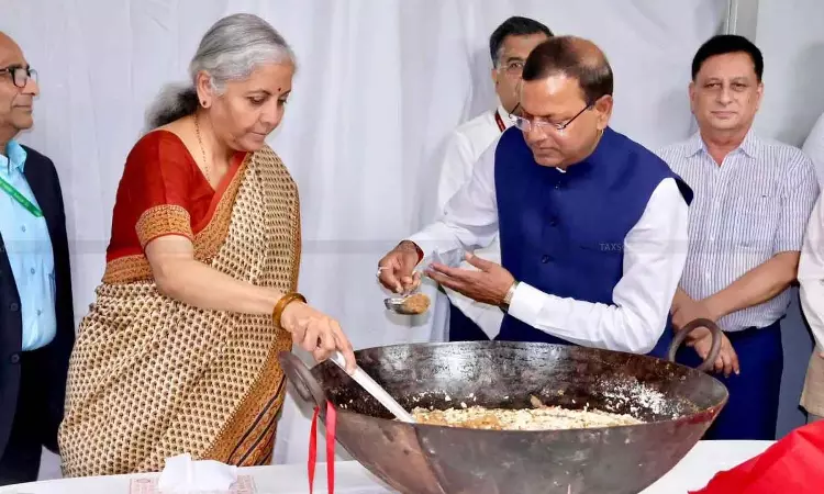 Halwa Ceremony - Budget halwa, Halwa ceremony India - Union Budget halwa ceremony - Finance Ministry halwa ritual - taxscan Halwa Ceremony - Budget halwa, Halwa ceremony India - Union Budget halwa ceremony - Finance Ministry halwa ritual - taxscan