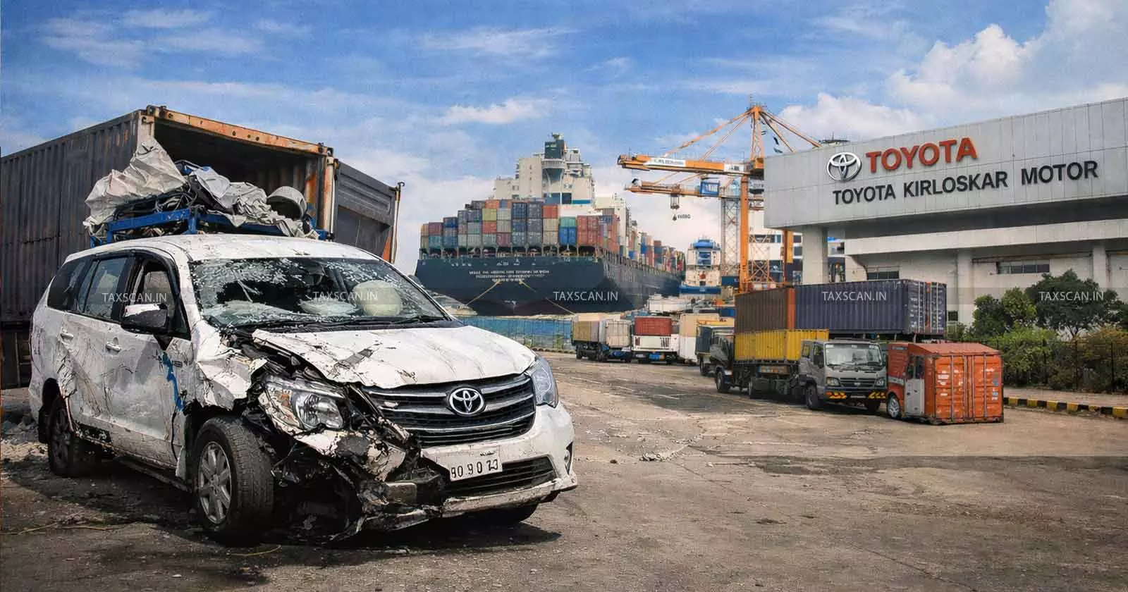 No Excise Duty on Export Goods Damaged in Transit Before Reaching Port - taxscan No Excise Duty on Export Goods Damaged in Transit Before Reaching Port - taxscan