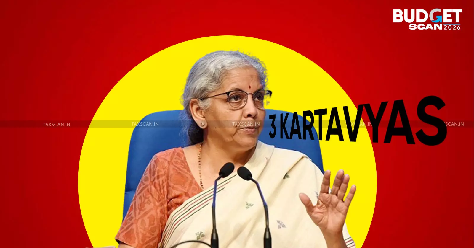Union Budget 2026: FM says Budget focus on 3 Kartavyas - taxscan Union Budget 2026: FM says Budget focus on 3 Kartavyas - taxscan