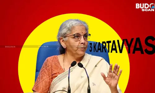 Union Budget 2026: FM says Budget focus on 3 Kartavyas - taxscan Union Budget 2026: FM says Budget focus on 3 Kartavyas - taxscan