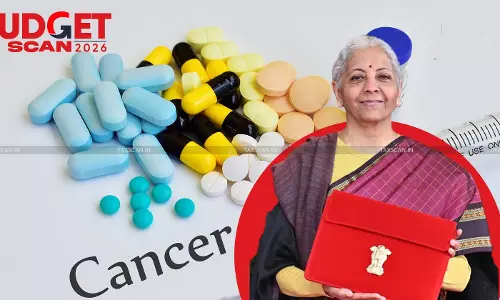 Union budget 2026 - Budget scan 2026 - Budget 2026-27 - Import tariff - Duty-free medicines - Cancer drugs - taxscan Union budget 2026 - Budget scan 2026 - Budget 2026-27 - Import tariff - Duty-free medicines - Cancer drugs - taxscan