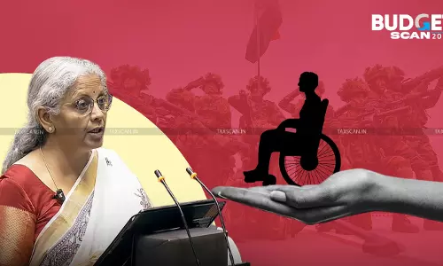 Budget 2026: FM Proposes Full Tax Exemption for Disability Pension of Armed Forces Personnel Invalided Out of Service - taxscan