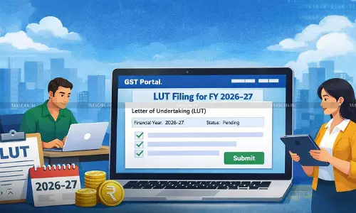 GSTN - Online LUT Filing - FY 2026-27 - GST Portal - GSTN LUT filing - Online LUT GST - GST portal LUT - taxscan