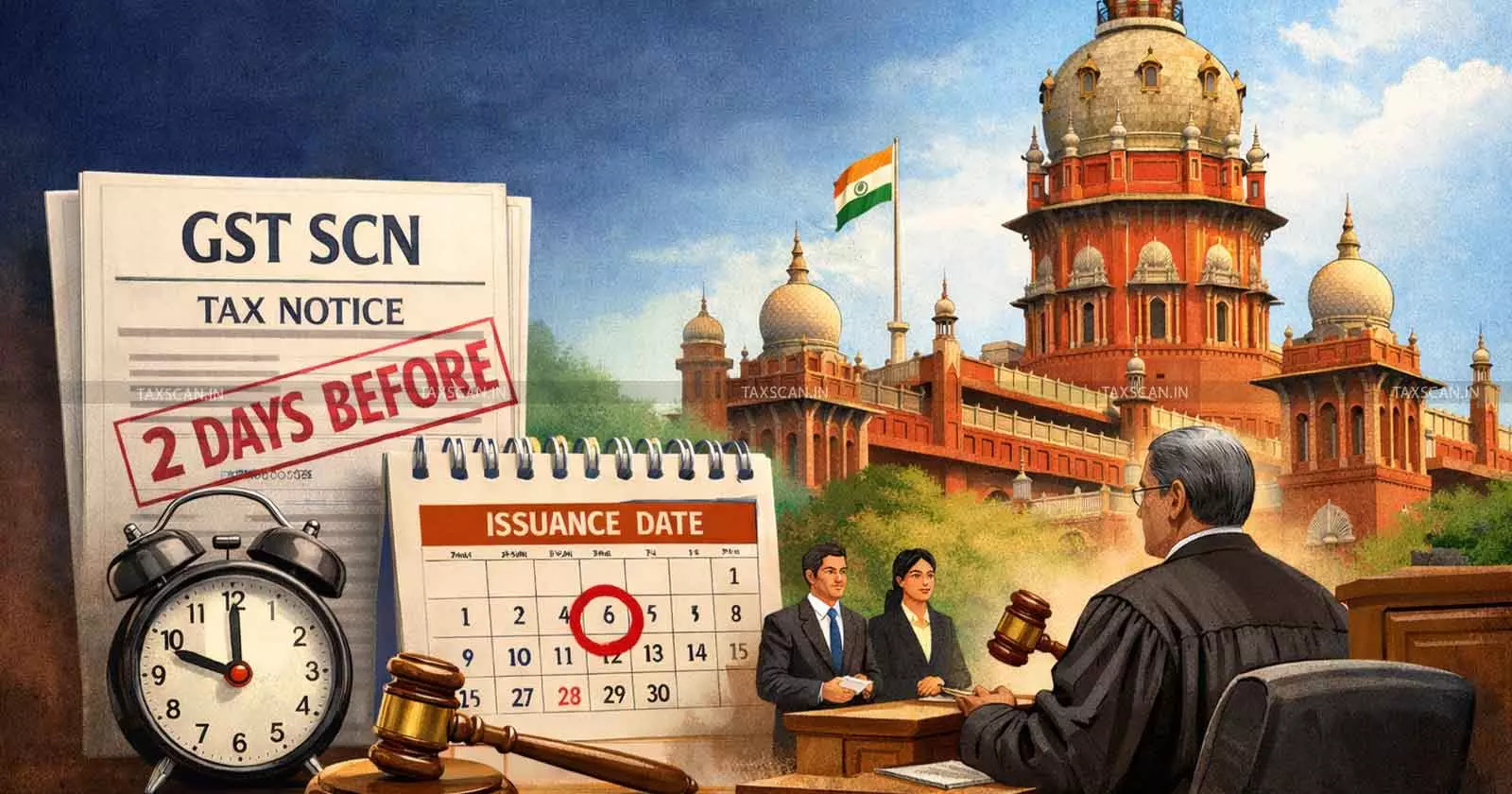 GST SCN served 2 days prior to Issuance Date: Madras HC orders Fresh Consideration [Read Order]