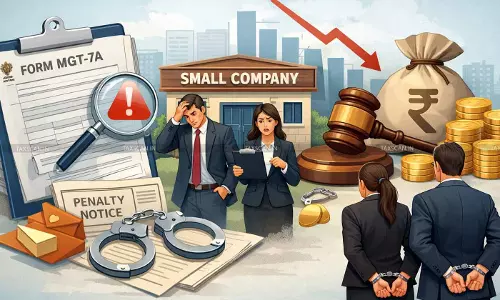 Reporting Errors in Form MGT-7A : MCA Fines Company and its Directors under Small Company Rule [Read Order]