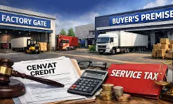Buyers Premises Constitute Place of Removal, Not Factory Gate: CESTAT Allows Cenvat Credit on Service Tax [Read Order]