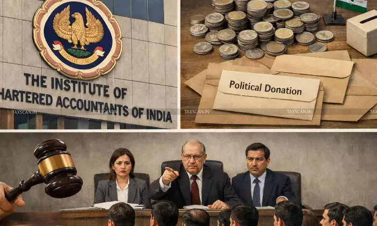 ICAI Reprimands 11 CAs for Professional Misconduct in Alleged Bogus Political Donation ICAI Reprimands 11 CAs for Professional Misconduct in Alleged Bogus Political Donation