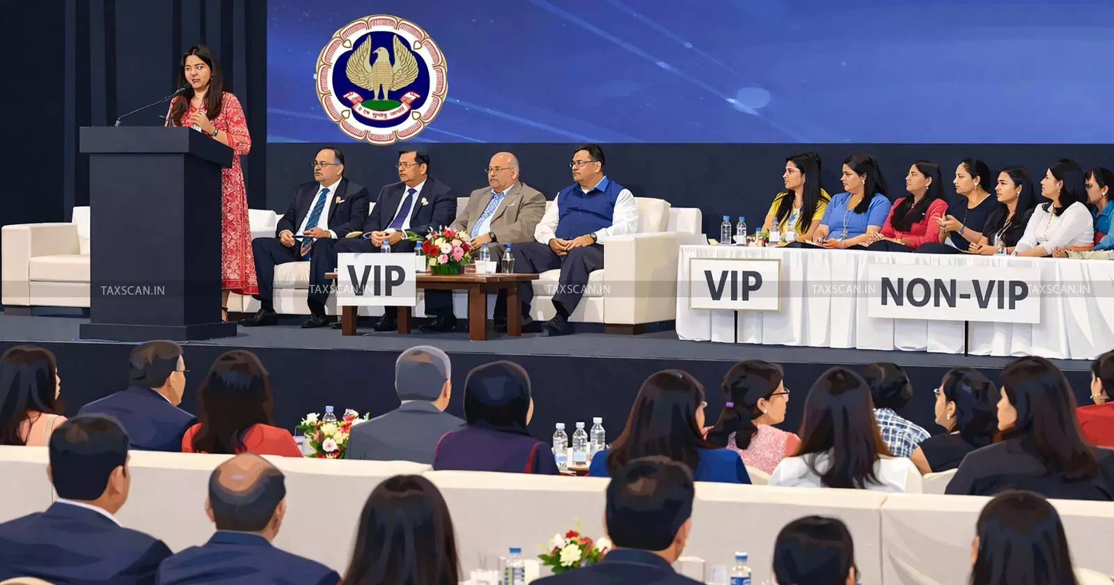 Chartered Accountant raises VIP vs Non-VIP discrimination issue at ICAI WOFA 2.0 event - Taxscan Chartered Accountant raises VIP vs Non-VIP discrimination issue at ICAI WOFA 2.0 event - Taxscan