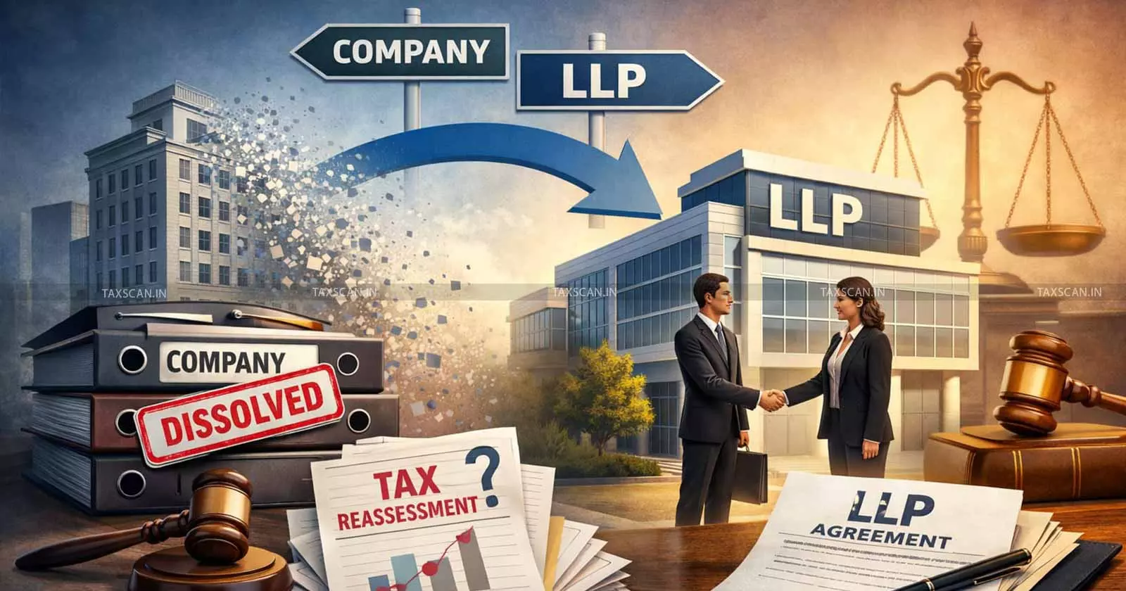 Conversion of Company into LLP Deemed Dissolution of Company: ITAT rules Reassessment Cannot Survive [Read Order]