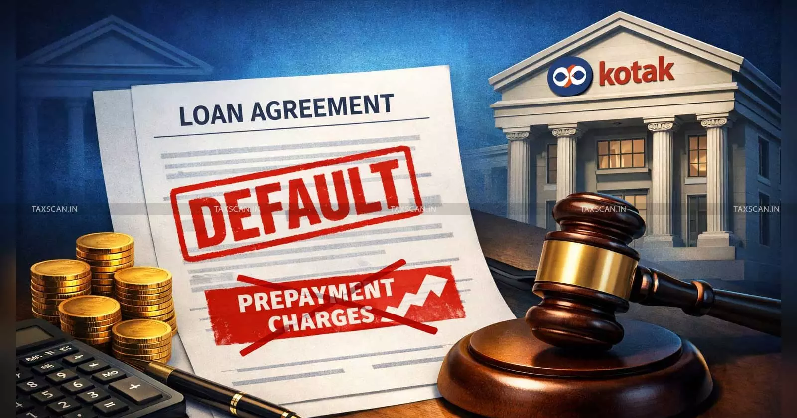 Prepayment Charges on Loan Terminated After Default Becomes Unsustainable: DRT Partly Allows ₹12.38 Lakh Kotak Mahindra Bank Claim [Read Order]