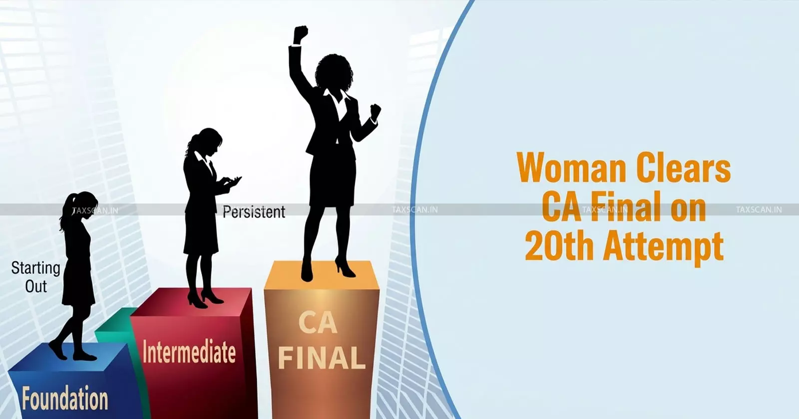 Woman clears CA Final exam after 20 attempts and 9 years of perseverance - Taxscan