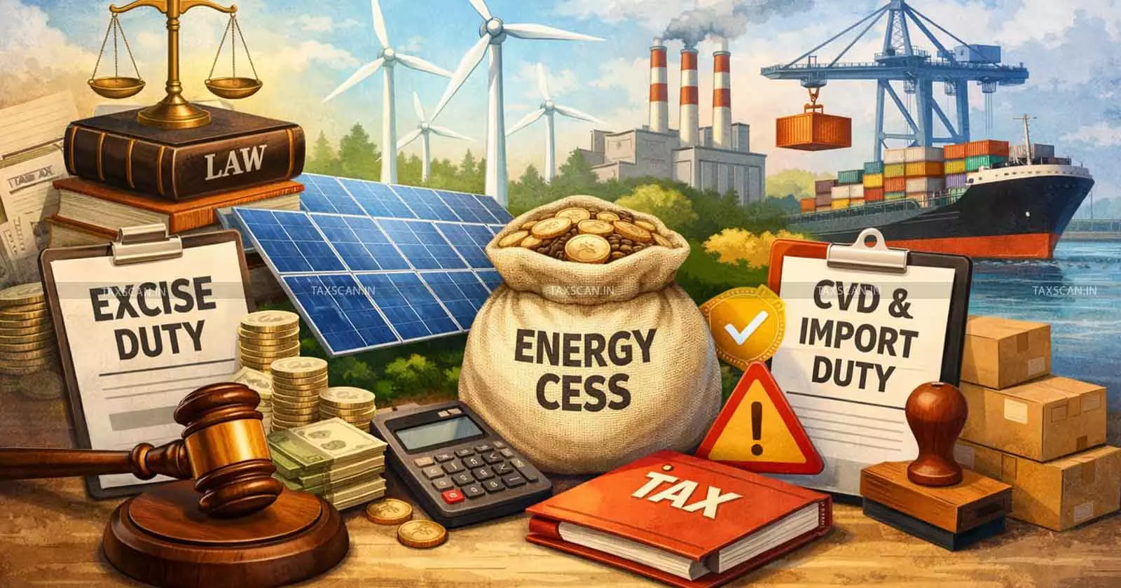 Notifications Exempt EC & SHEC Only on Clean Energy Cess, Not on Excise Duty or CVD: CESTAT Grants Partial Relief for JSW Energy [Read Order]