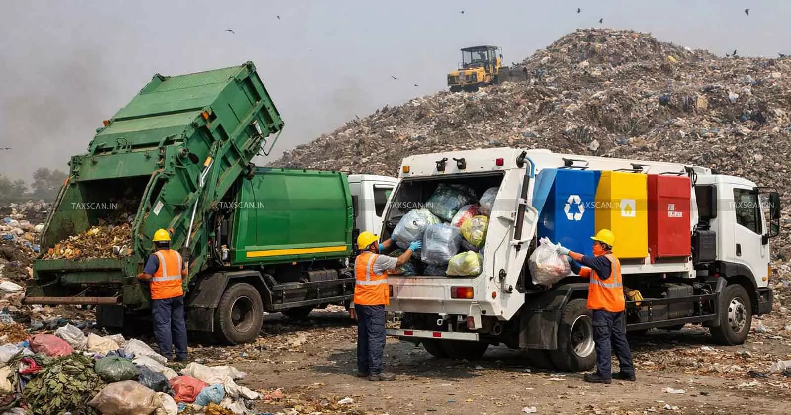 Service of Transporting Segregated Waste to Dumpsites for Municipal Corporation is Pure Service, Exempt from GST: AAR [Read Order]