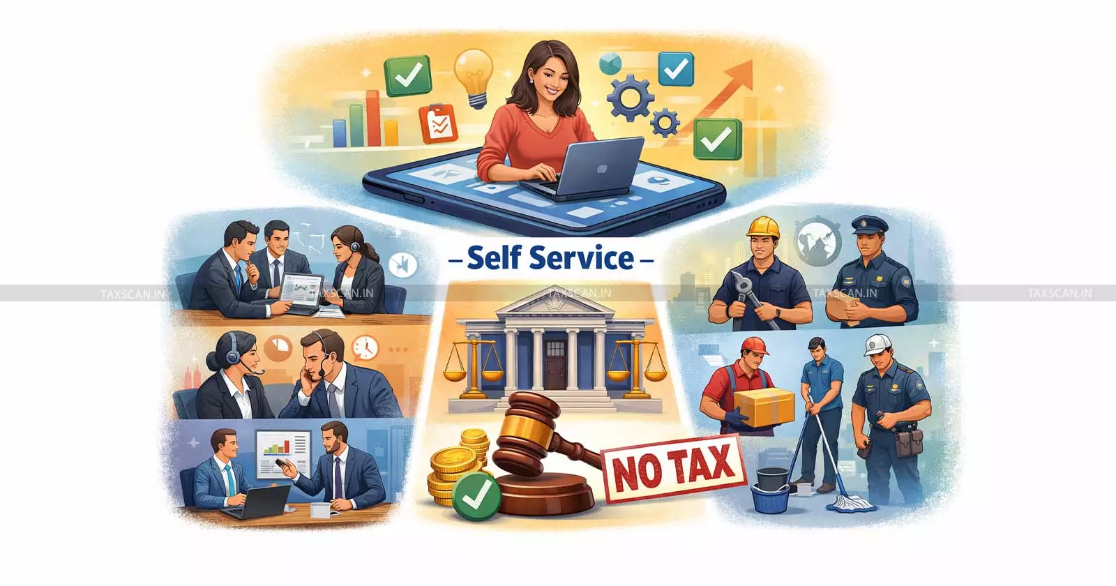 Management Consultancy Service is Self Service, not Business Support or Auxiliary Service: CESTAT Rules No Tax Applicable [Read Order]