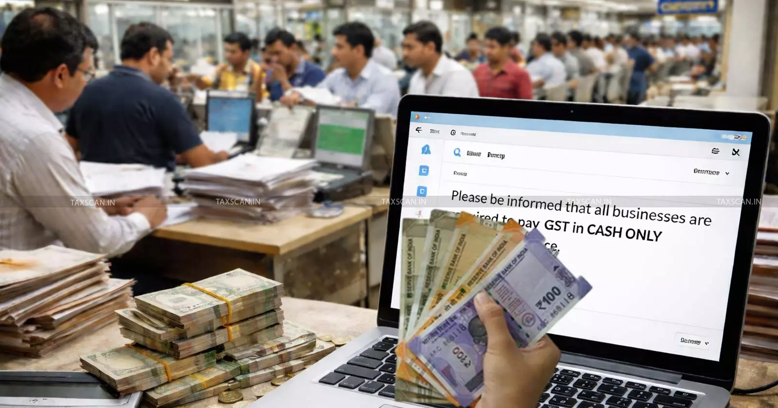Delhi Tax Office Asks Businesses to Pay GST in Cash Only: CA Shares Email, Sparks Debate