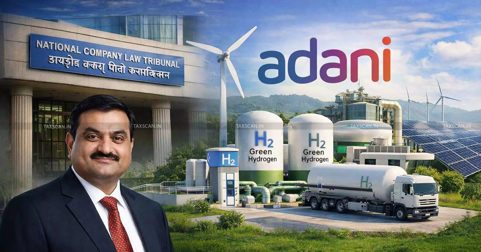 NCLT Reviews Adani Group’s Composite Scheme to Consolidate Green Hydrogen Ecosystem Under Single Entity