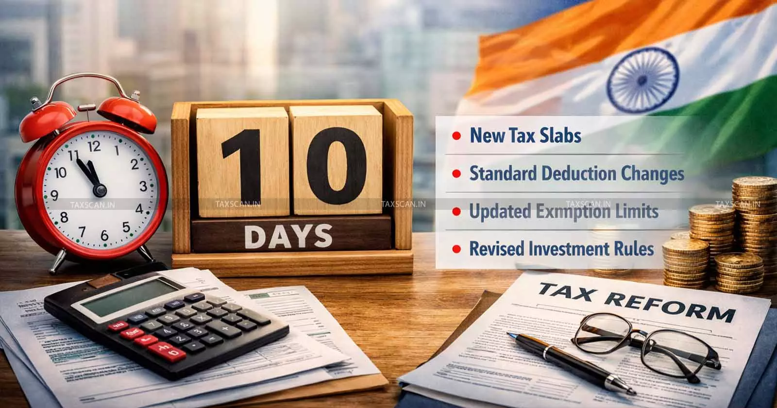 New Income Tax Act - Begins - 10 Days - Key Changes - April 1 - taxscan