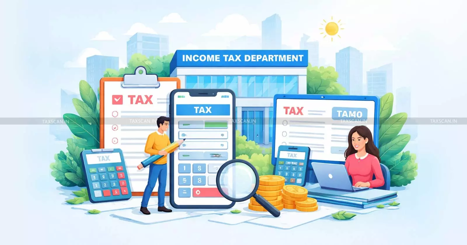 Filing Taxes Made Easier! Income Tax Department Introduces Easy-To-Use Tax Calculators - Taxscan Filing Taxes Made Easier! Income Tax Department Introduces Easy-To-Use Tax Calculators - Taxscan